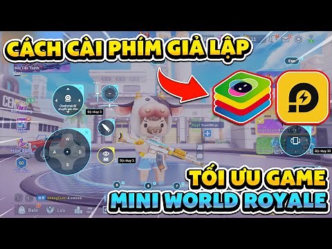MINI WORLD ROYALE | HOW TO SET KEYS ON THE EMULATOR AND OPTIMIZE THE GAME SMOOTHER!