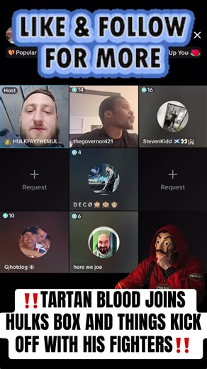 Tartan Blood Joins Hulk's Box: Fighters' Showdown