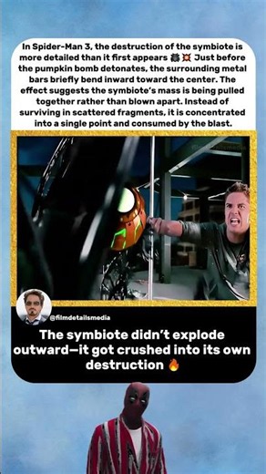 The Symbiote’s Death Was More Brutal Than It Looked 😳🔥 | Spider-Man 3 (2007)