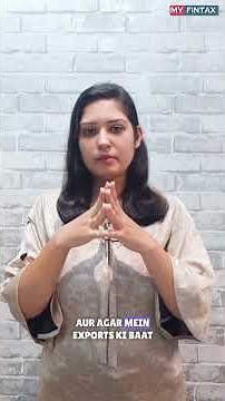 Avoid These GST Mistakes in Import–Export | LUT, ITC & IGST Refund Explained | #myfintax #ytshorts