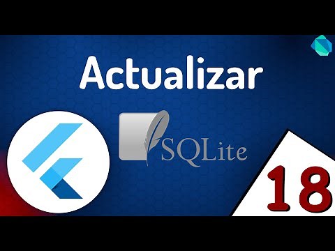18 🚀 Actualizar (CRUD): Actualizar un registro en SQFlite con un formulario - Flutter