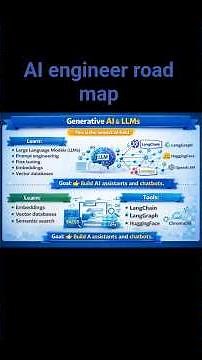 Complete AI Engineer Roadmap | AI, ML, Deep Learning & Generative AI Full Guide | How to start AI/ML