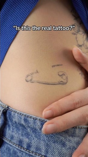 Clip tattoo #temporarytattoo #tattoo #cutetattoo #smalltattoo