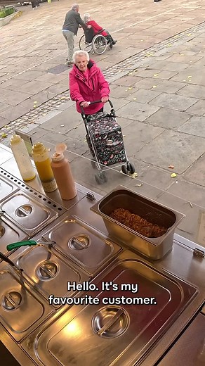 Delicious Toad In The Hole with a Sweet Customer