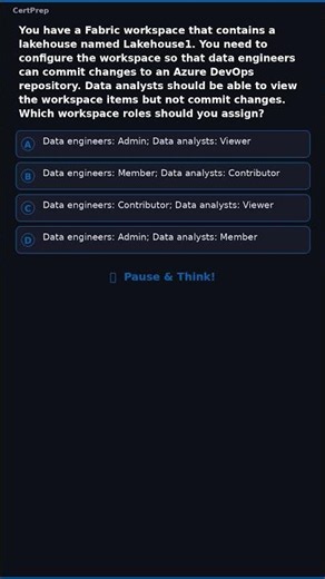 Can You Answer This Fabric Data Engineer DP-700 Question? #DP700