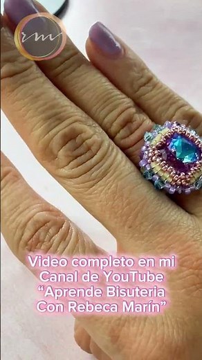 Tu puedes hacer este anillo que ENAMORA 💕