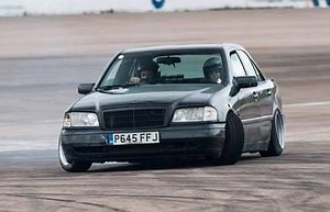 I've always liked tuning the cars most people don't bother with, and one of them is Mercedes C230 Kompressors, which at the time I built a couple, they were, in my eyes, by far the most under-rated cheap RWD car out there; especially for drifting. Mega strong engine and transmission, super easy to get big power and torque increases, amazing handling with very mild upgrades, huge lock as standard, looks pretty badass, and if you like insanely loud supercharger noise you can hear a mile away, you'