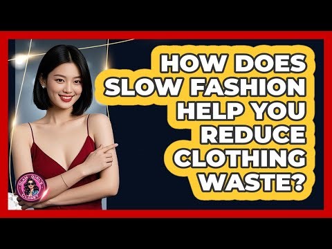 How Does Slow Fashion Help You Reduce Clothing Waste? - Glam Girl's Closet
