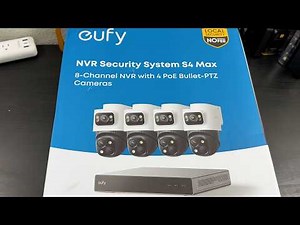Eufy PoE S4 Max - The World's First NVR Security System with Local AI Agent