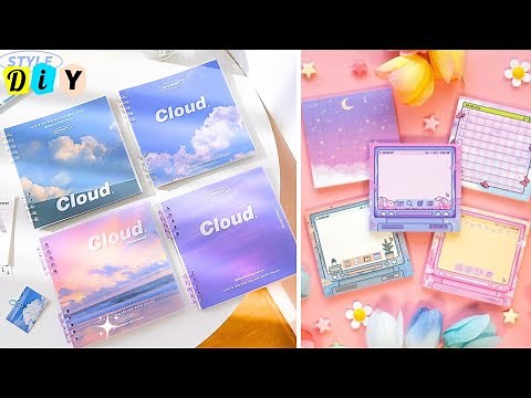 🌷 How to Make Stationery | DIY Cute Stationery | Handmade School Supplies | School Hacks