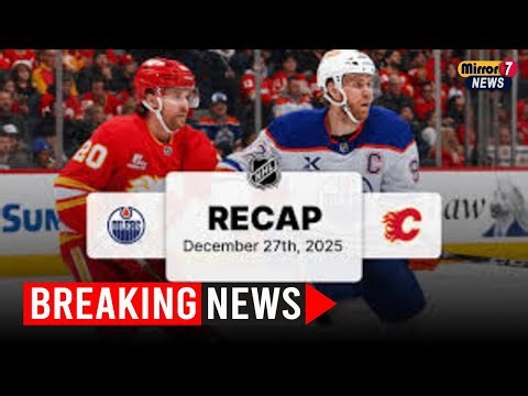 McDavid Stays Red-Hot, but Flames Edge Oilers in Tight Battle