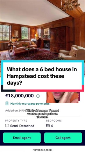 What does a 6 bed house in Hampstead cost these days? #hampstead #property #london
