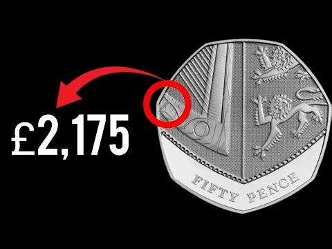 Rare & Error 50p Coins That You Might Have!