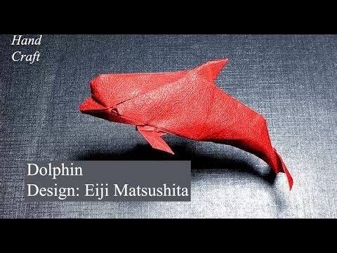 Origami Dolphin Tutorial: Celebrating "Big Fish & Begonia" with a Paper Craft