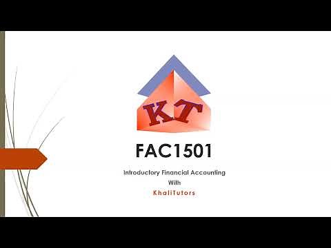 FAC1501 LESSON 1| PREPARATION FOR ASSIGNMENT 1