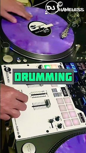Scratch DJ Practice - Turntable Drumming