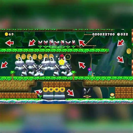 40秒スピードラン♪ 40seSPEEDRUN♪ by ⊂((・◇・))⊃ #shorts 🍄Super Mario Maker 2 Switch 2 No Commentary #dte