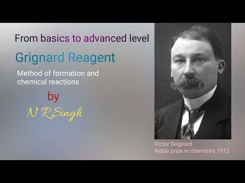 Grignard Reagent l method of preparation and chemical reactions l Class 1 #neet #jee