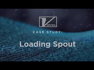 Vortex Loading Spout Handling Corn