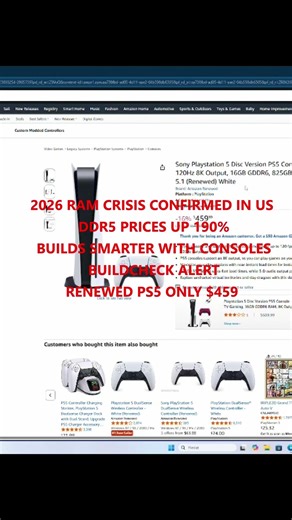 The 2026 RAM Crisis is getting OUT OF HAND! 🛑