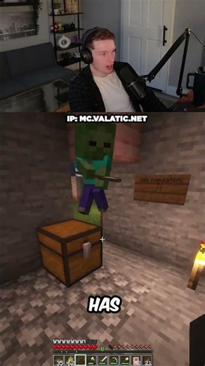 JustaBlueJay Dies to a SPEAR on ValaticSMP #minecraft