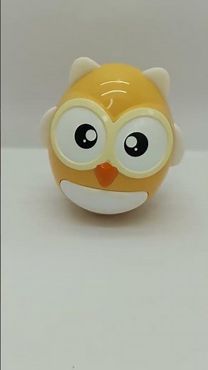 Baby Owl Roly‑Poly Toy – Wobbling & Never Falls Over