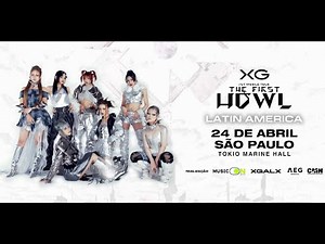 XG 1st WORLD TOUR “The first HOWL” FULL CONCERT at Tokio Marine Hall, São Paulo, 25/04/2025