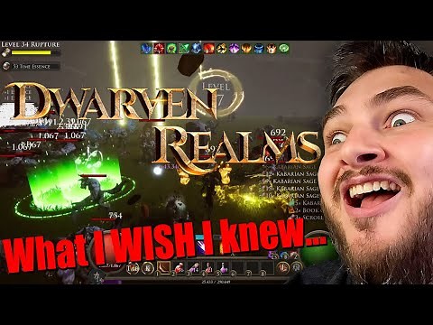 What I WISH I knew... NEW Indie ARPG (Dwarven Realms Getting Started Guide) Tips/Build/Gameplay