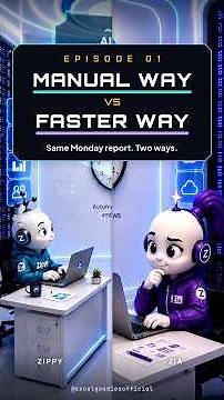 EP-01: Zippy Meets Power Automate — The Manual Way vs The Faster Way 🤖