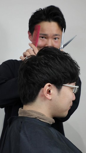 最新の七三分けスタイルの魅力