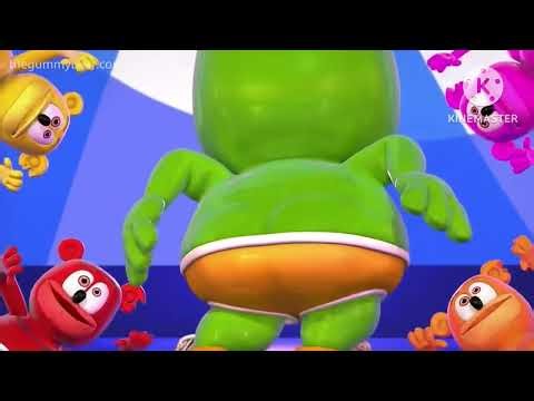 BACKWARDS & NORMAL VOICE Gummibär REQ VIDOE Lollipop Gummy Bear Song