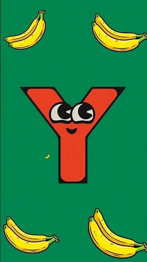 Y for Yellow Banana 🍌 | Learn the Letter Y Phonics for Kids | Fun ABC Song