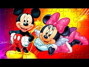 Mickey & Minnie Mouse - Puzzle Game for kids