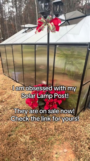 This Solar Lamp Post is on sale ! #fyp #viral #Christmas #sephoraalışverişim