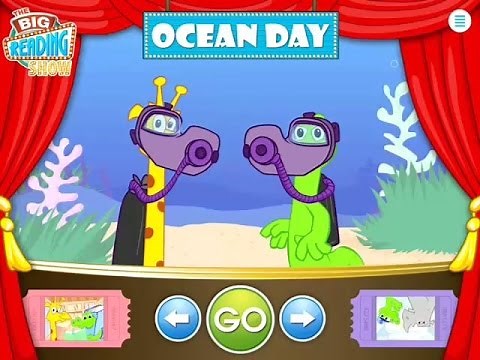 The Big Reading Show Preschool Games Songs Part 2 by Hooked on Phonics - Brief gameplay MarkSungNow