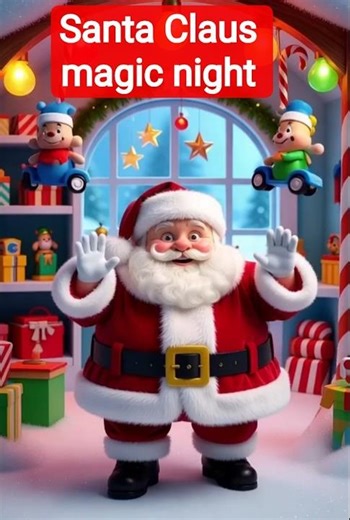 Santa’ Claus magical Christmas night 🎅✨