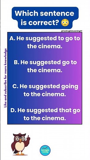 😳 Which Sentence Is Correct? 99% Get It Wrong!