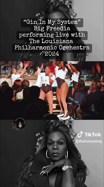 Big Freedia Live Performance with Louisiana Philharmonic Orchestra
