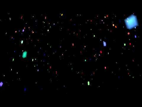 Colorful Confetti - HD Motion Graphics Background Loop