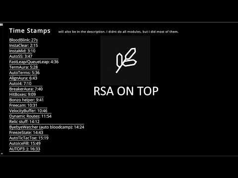 AutoP3 Tutorial, And Module Showcase. (RSA)