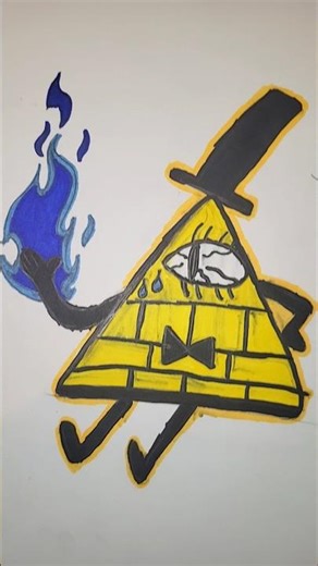 dessin de bill cypher #gravityfalls #billcypher