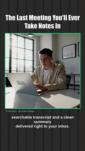 Enhance Meeting Focus with AI | Automatic Transcription & Summaries