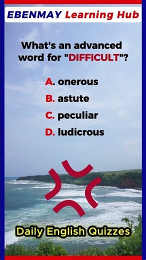 Only 1 in 10 English Learners Get This C2 English Question Right!🔥 | Advanced Vocabulary Test