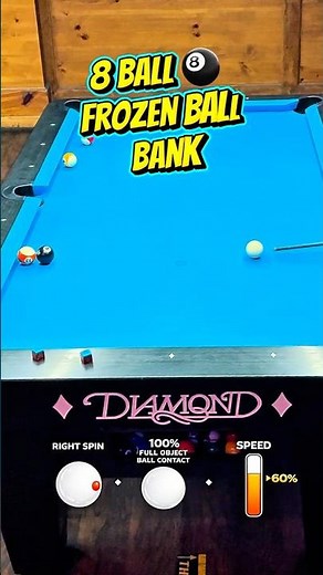 This 8 Ball Trick Breaks Physics #8ballpool #trickshot #billiards