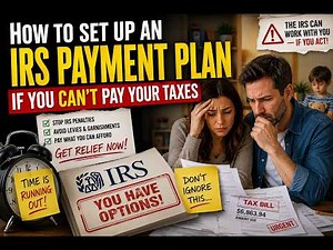 How to set up an IRS payment plan if you can’t pay your taxes