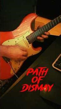 Progressive Metal Guitar Solo 🔥 Shred Meets Melody | All Things Fallen – Path of Dismay