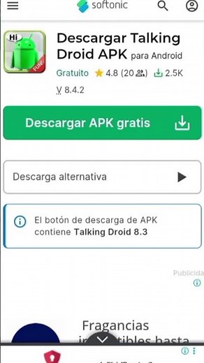 como descargar talking droid