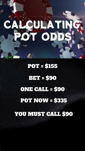 The Pot Odds Formula Every Poker Player Needs!