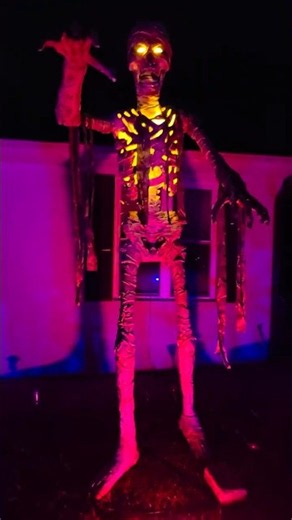 11 Ft "Grave and Bones" Mummy from Home Depot 2026 #halloween #animatronic #mummy