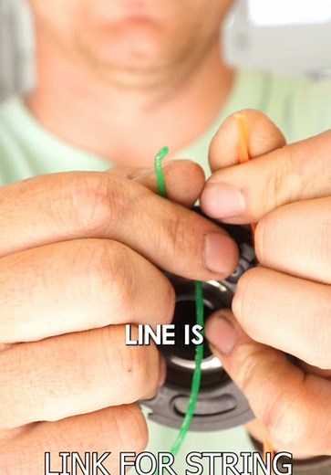 How to Re-string a Stihl Electric String-Trimmer #howto #diy #lawncare #landscaping
